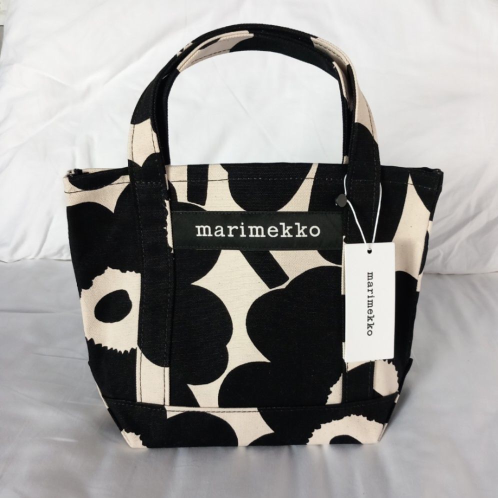Marimekko Unikko Seidi Bag 厚身帆布袋Tote Bag, 女裝, 手袋及銀包