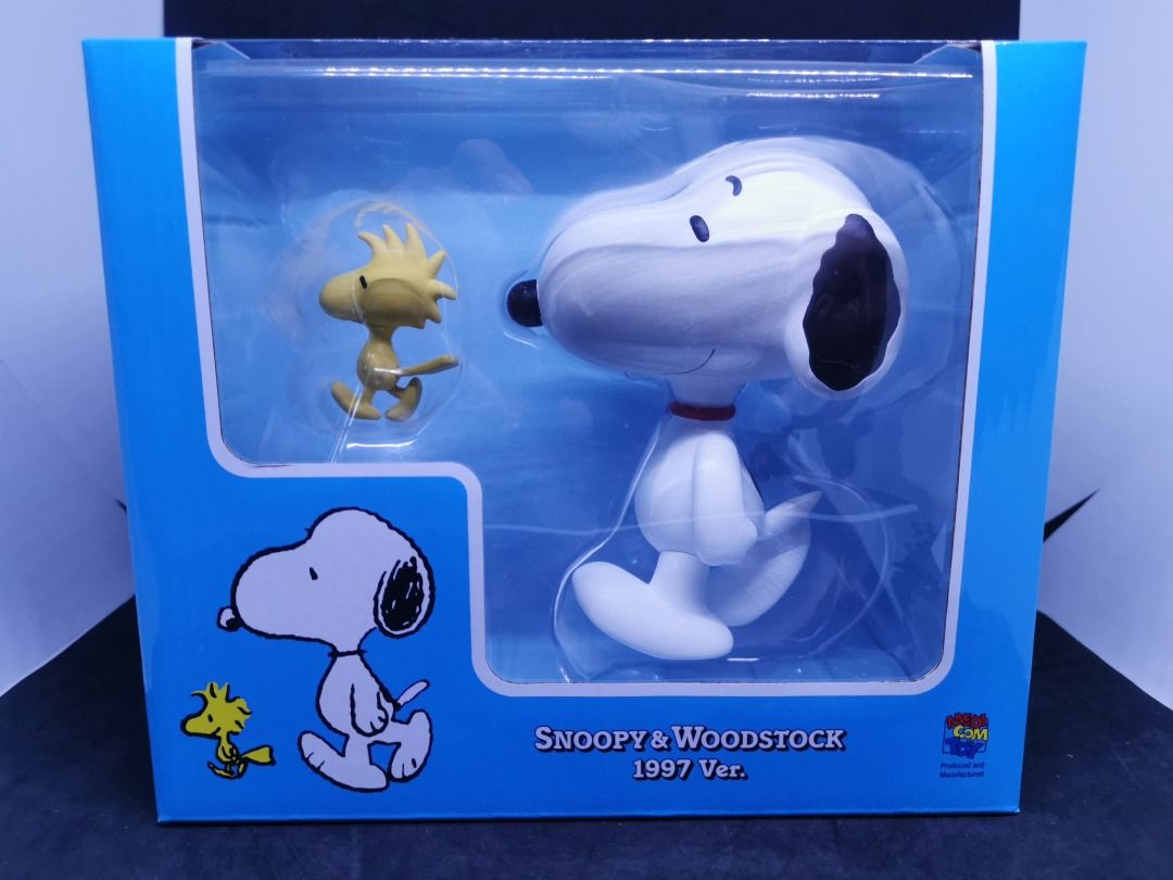 Medicom Toy Vinyl Collectible Doll VCD SNOOPY & WOODSTOCK 1997
