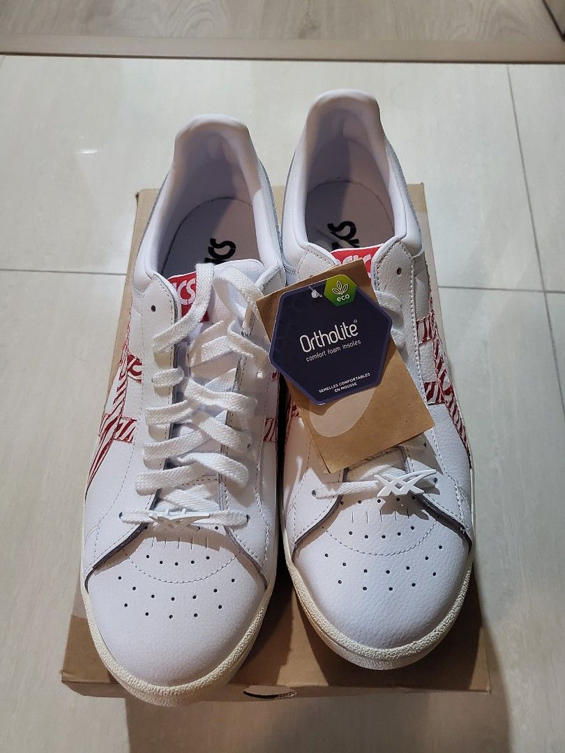 Men white asic gel shoes Men s Fashion Footwear Sneakers on