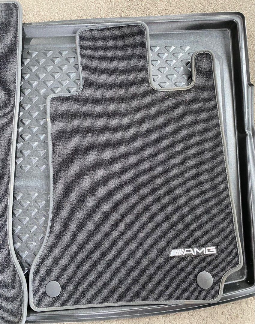 Mercedes benz W204 C180 C200 AMG floor mat, Car Accessories