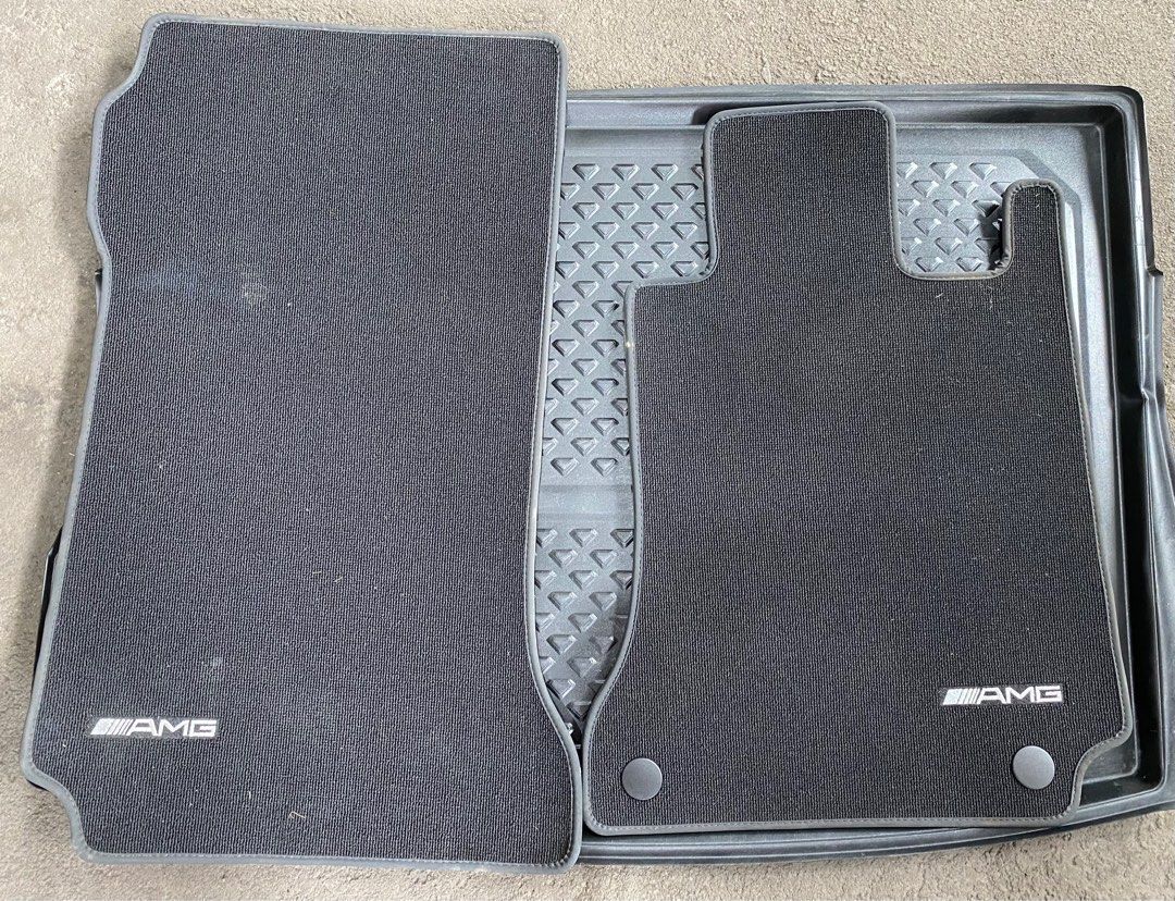 Mercedes benz W204 C180 C200 AMG floor mat, Car Accessories