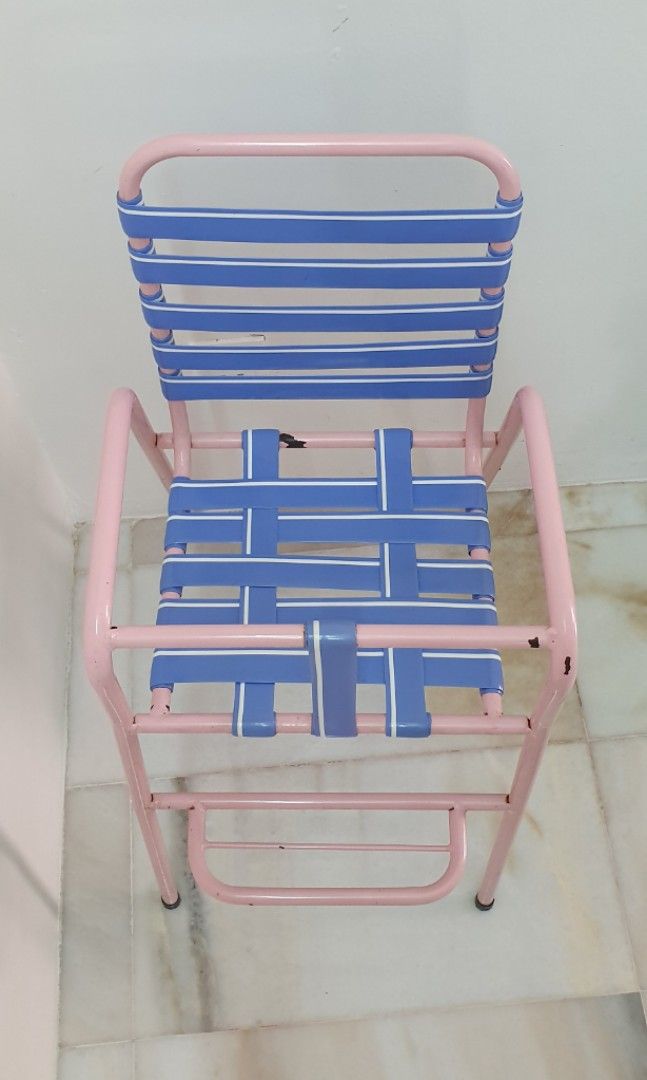 Metal high best sale chair for baby