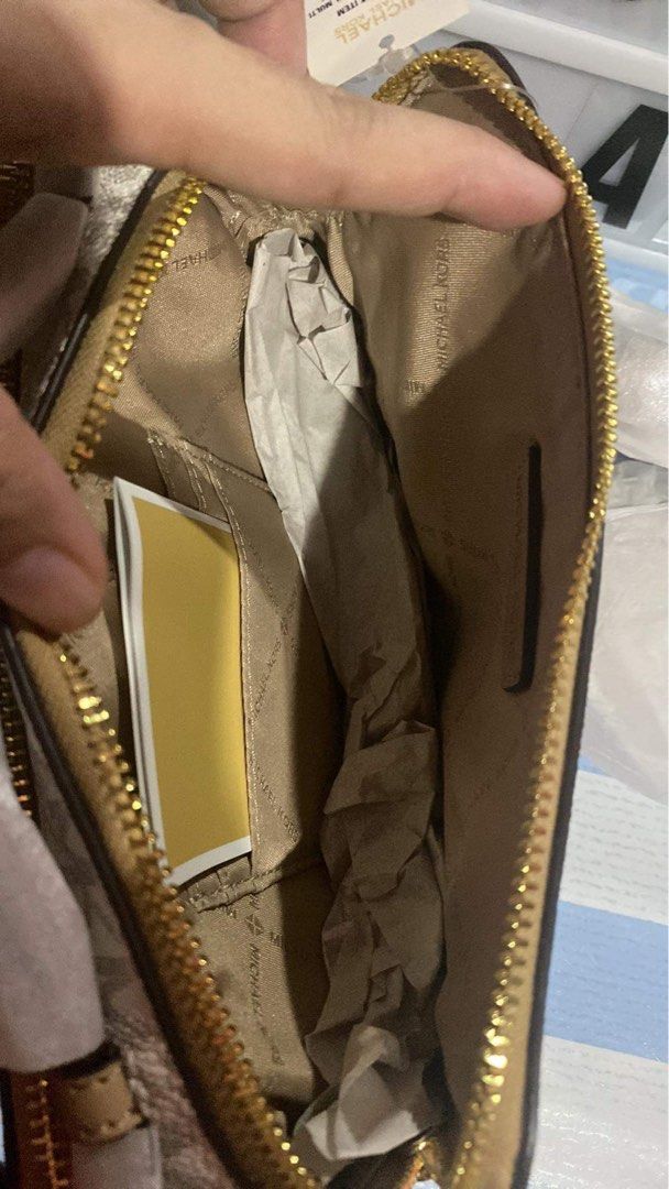 MK Double zip crossbody, Luxury, Bags & Wallets on Carousell