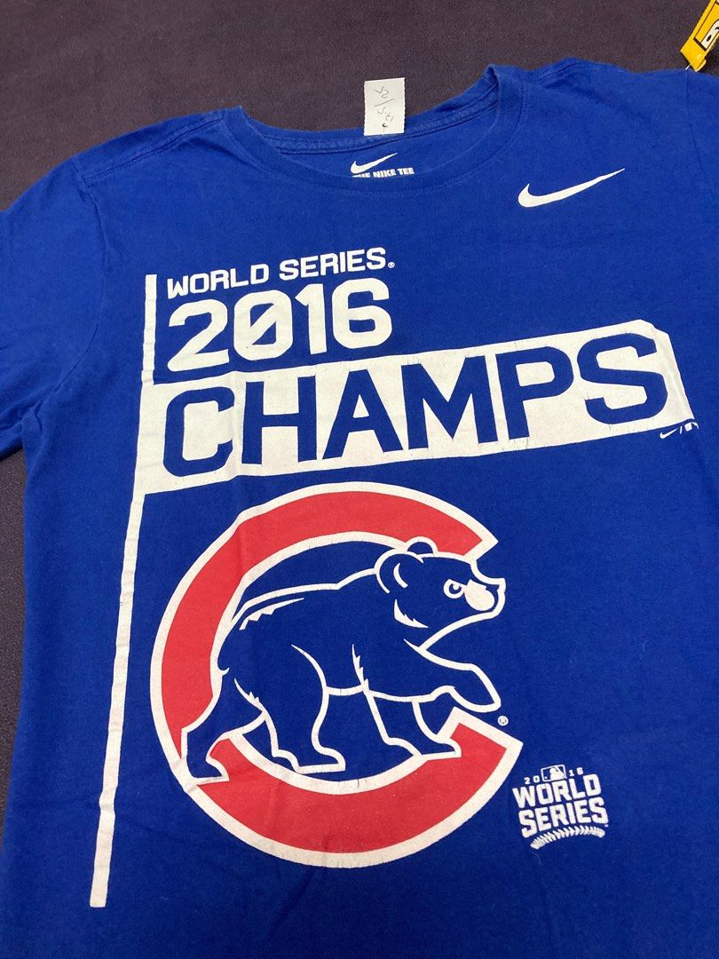 Buy Nike 2016 Chicago Cubs World Series Champs Shirt Size Medium