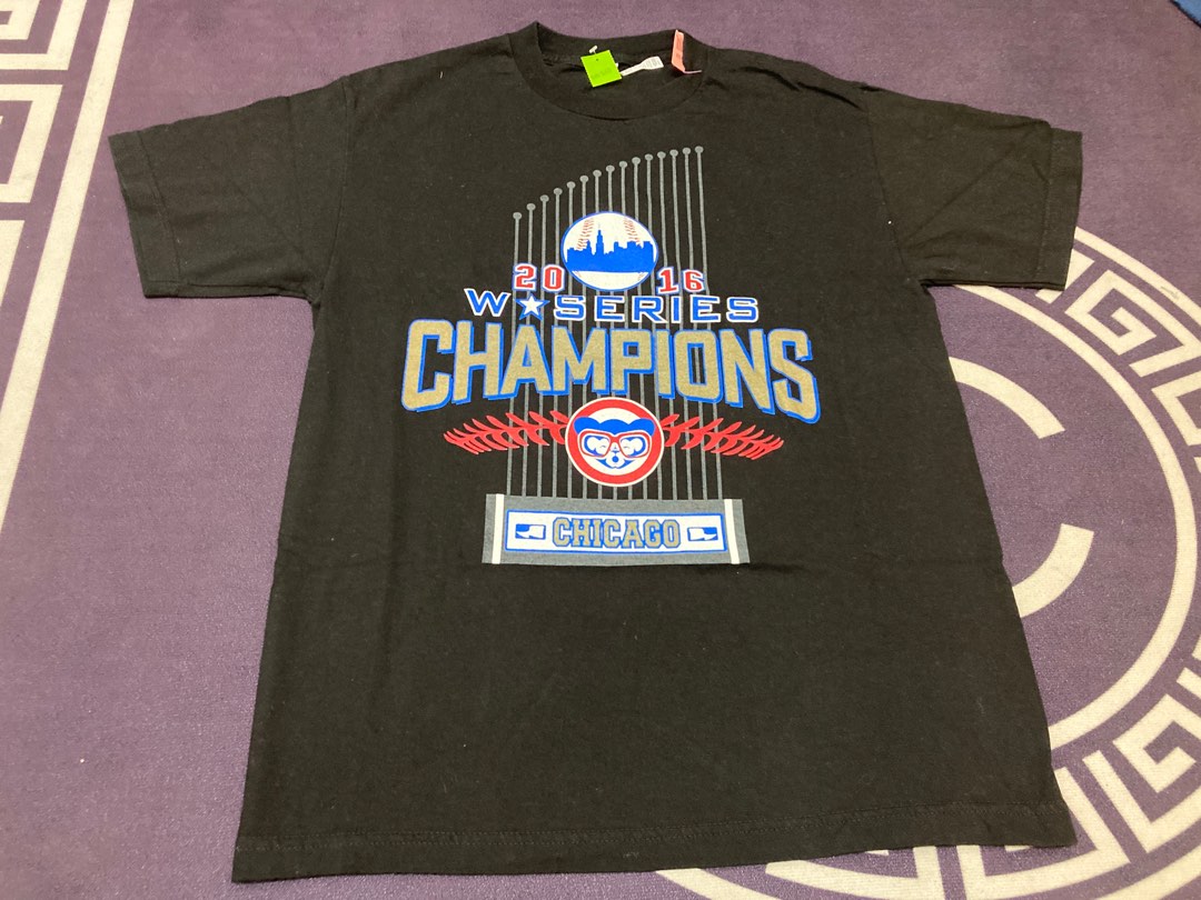 MLB team tees - 2016 World Series Chicago Cubs. Made in Honduras by NIKE TEE,  Men's Fashion, Activewear on Carousell