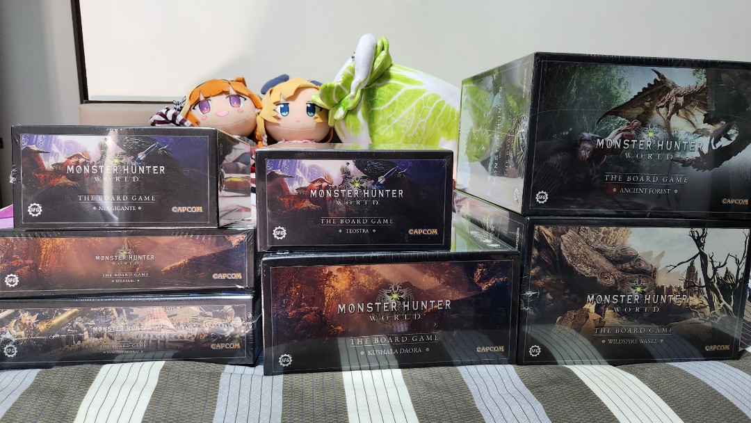 Monster Hunter World The Board Game All-In Pledge Kickstarter