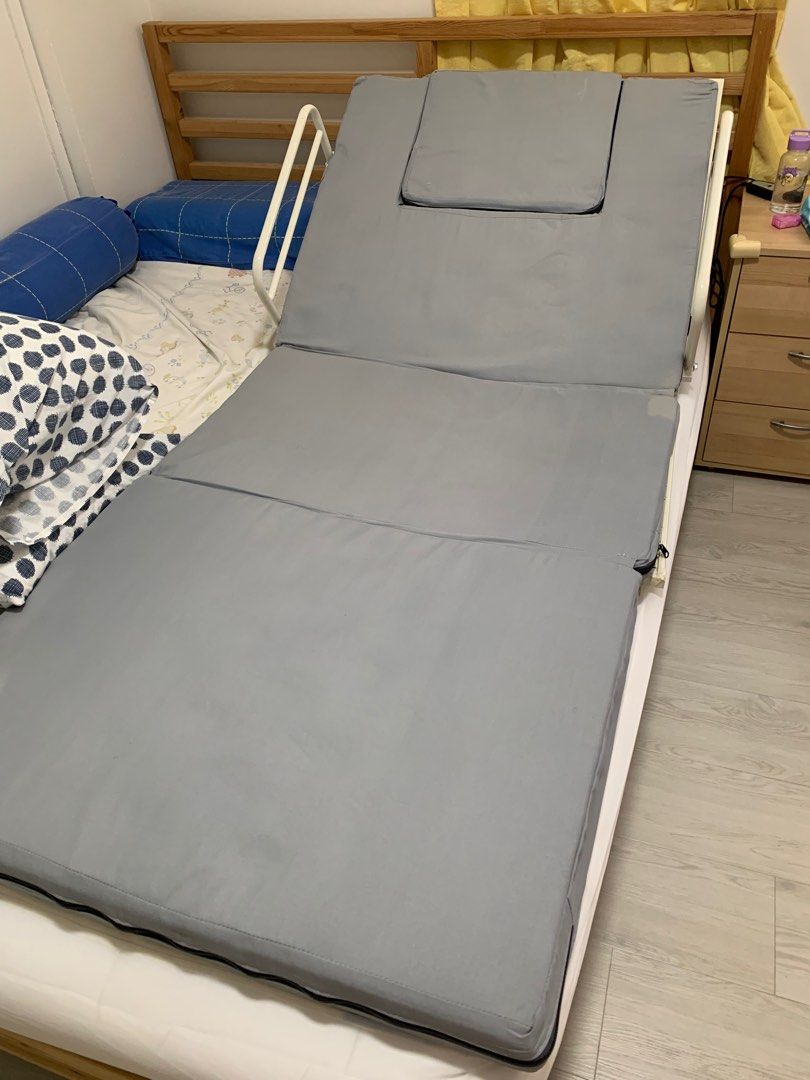 Motorised Senior Bed + Air Mattress, Furniture & Home Living, Furniture