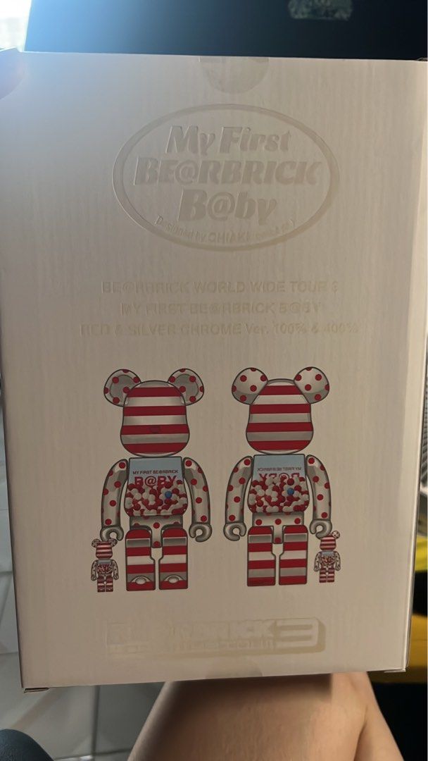 My First BE@RBRICK B@by Red & silver chrome ver. 100%&400%, 興趣及