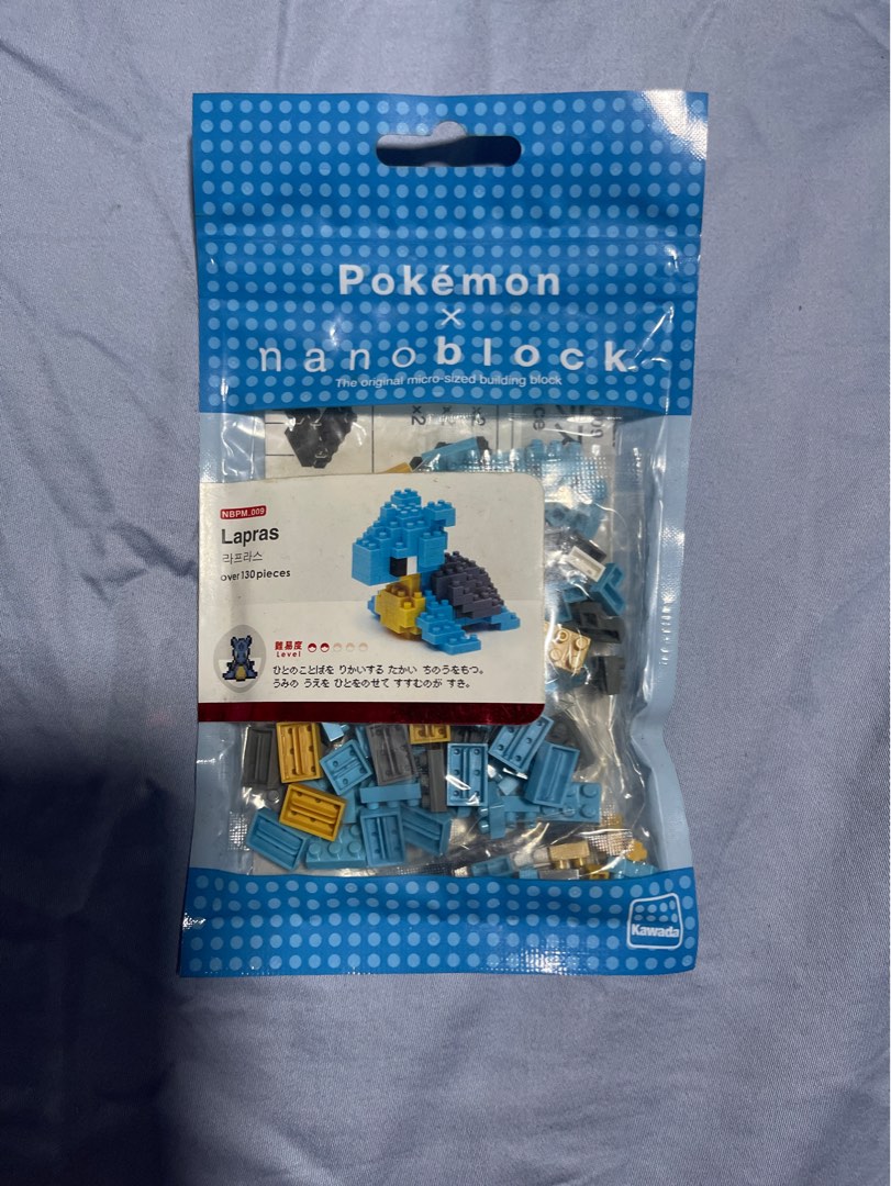 Nanoblock Lapras, Hobbies Toys, Toys Games on Carousell