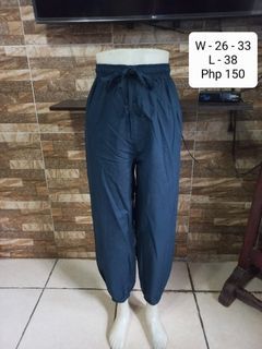 Navy Blue Jogger Pants