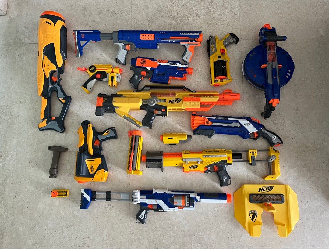 Nerf Guns Large collection