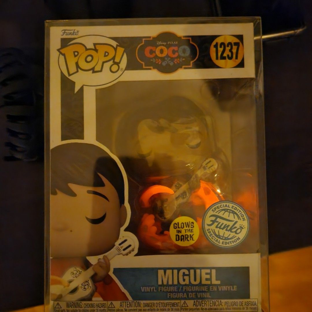 Funko Pop Miguel Disney Coco Special Edition Glows 1237