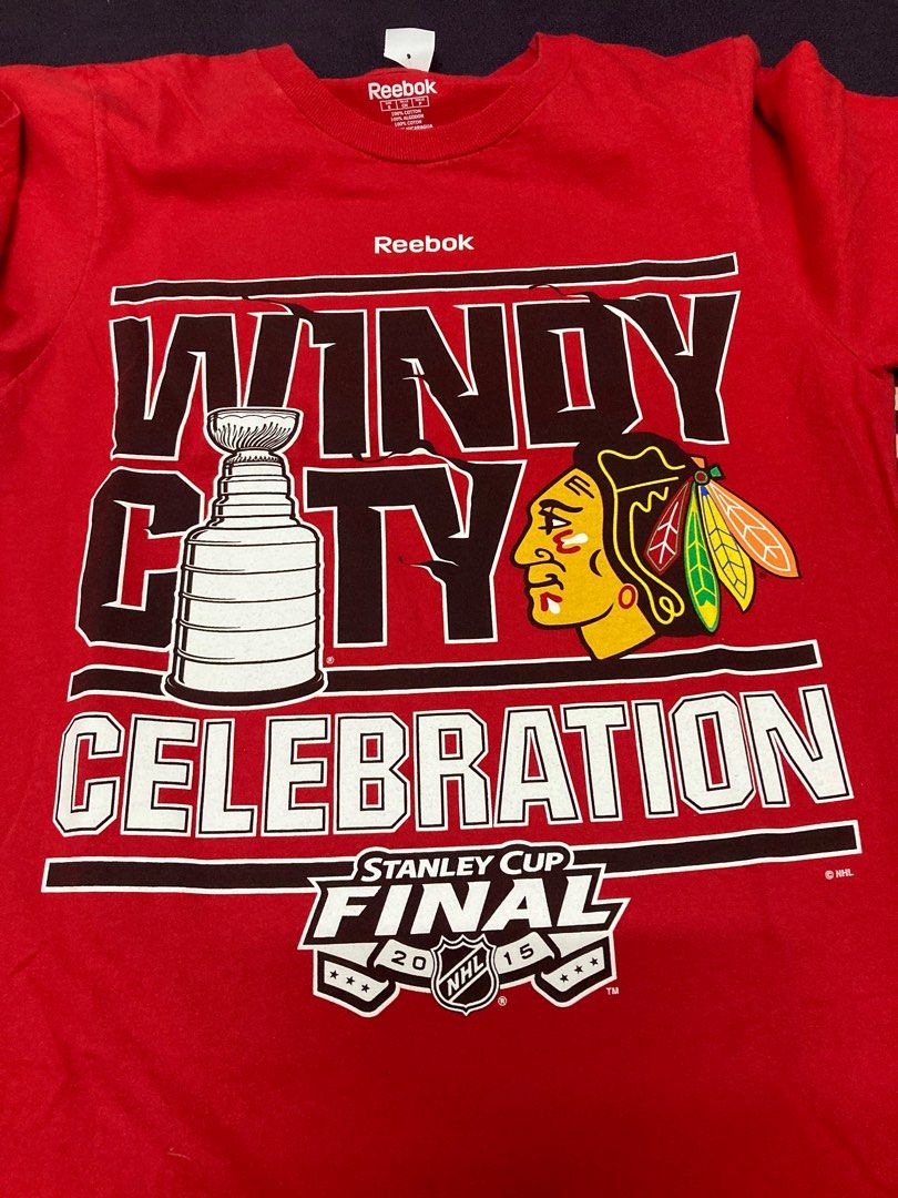 Reebok 2013 Stanley Cup Champion Chicago Blackhawks Tee Shirt