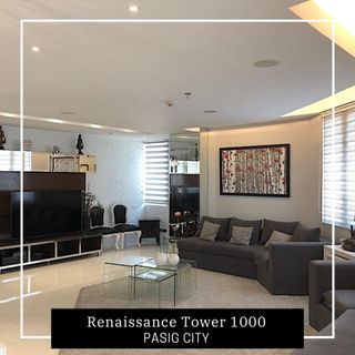 Nicely Renovated 2BR Bi-level Unit for Sale in Renaissance Tower 1000, Pasig City