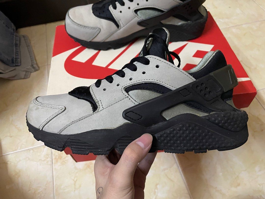 Nike Air Huarache Mica Green Black Men s Fashion Footwear