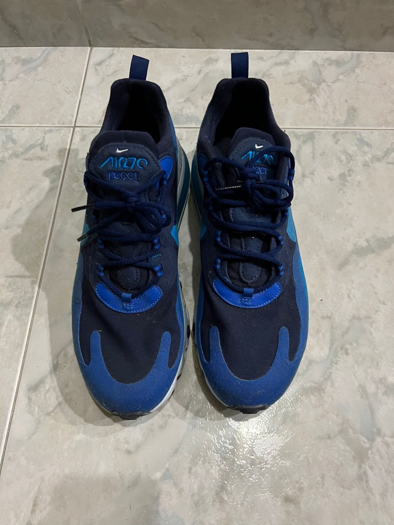 Nike air max shop 27 navy running shoes