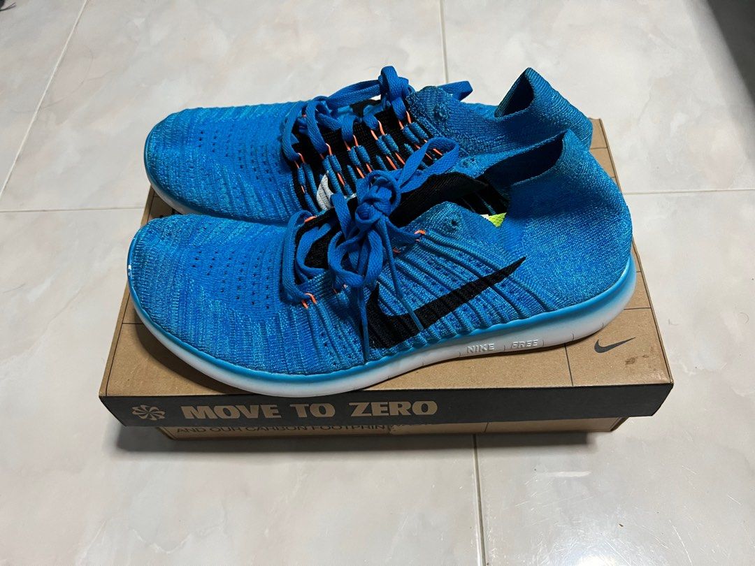 Nike 27 flyknit top blue