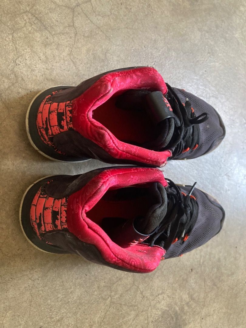 Nike Kyrie 4 Black Red Luxury Sneakers Footwear on Carousell