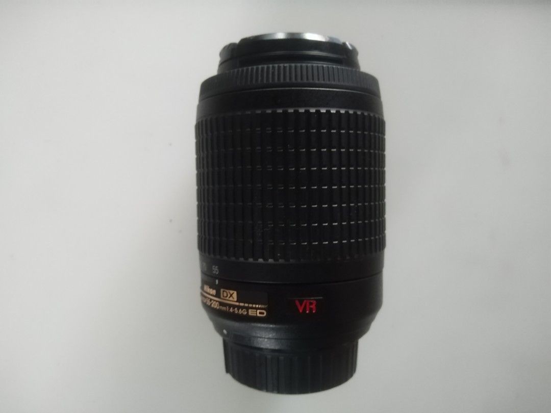 Nikon dx 55-200mm ED vr (Category: Cameras) located in Las Pinas. Submitted by film101 (Listing ID 1234078097, Image 2). Description: 🌼Nikon DX AF-s nikkor 55-200mm f4-5.6G ED VR 🔸*Imptd purchase 🔸*Serial nos. 38xxx58 🔸*Good condition 🌼Ready to use Check the compatability of your unit, internet is a must, research 🔸No fungus or haze 🔸Inclusion:lens cap and rear cap -With Automatic and manual Switch and VR switch.