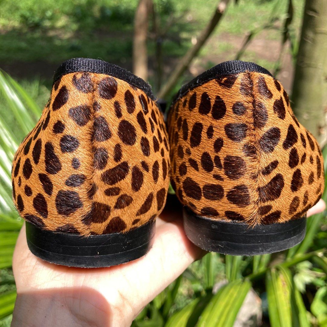 Nine west animal print flats store