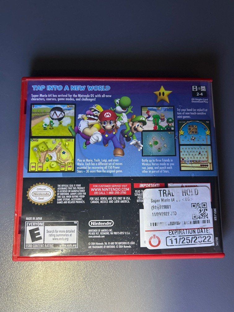Nintendo Ds super Mario 64, Video Gaming, Video Games, Nintendo on ...