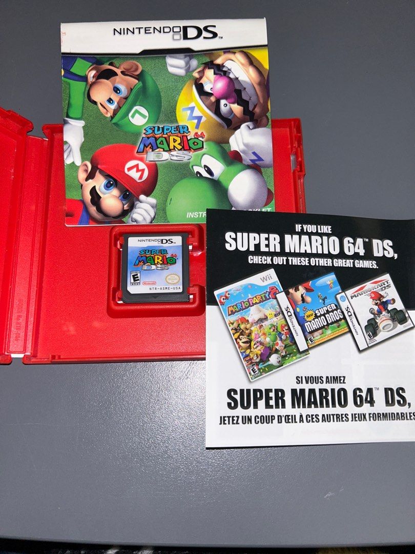 Nintendo Ds super Mario 64, Video Gaming, Video Games, Nintendo on ...