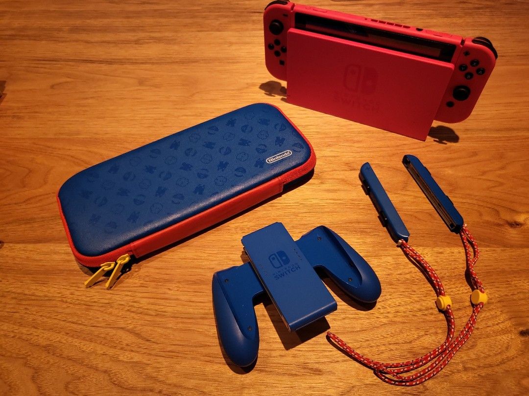 Switch Console Mario Edition Red And Blue Edition Switch Nintendo
