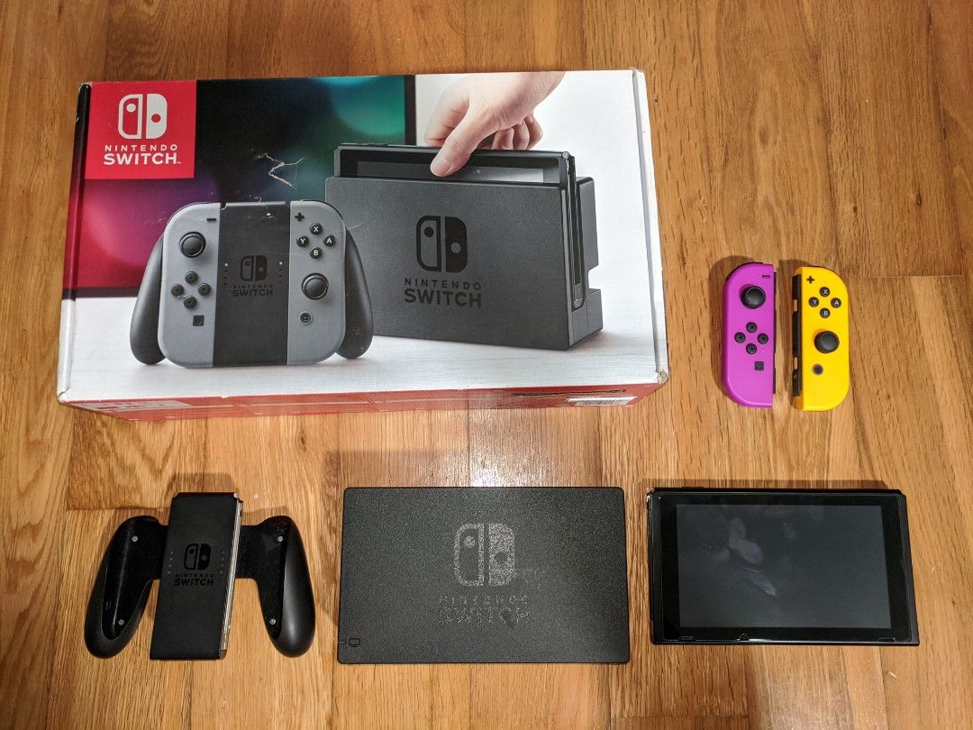 Nintendo Switch Gen 1 (Unpatched), Video Gaming, Video Game Consoles ...