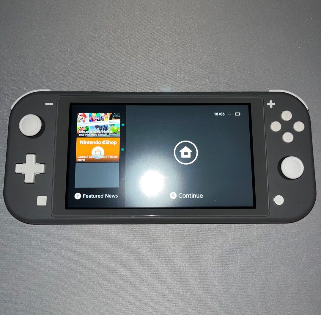 Nintendo Switch Lite Black, Video Gaming, Video Game Consoles, Nintendo