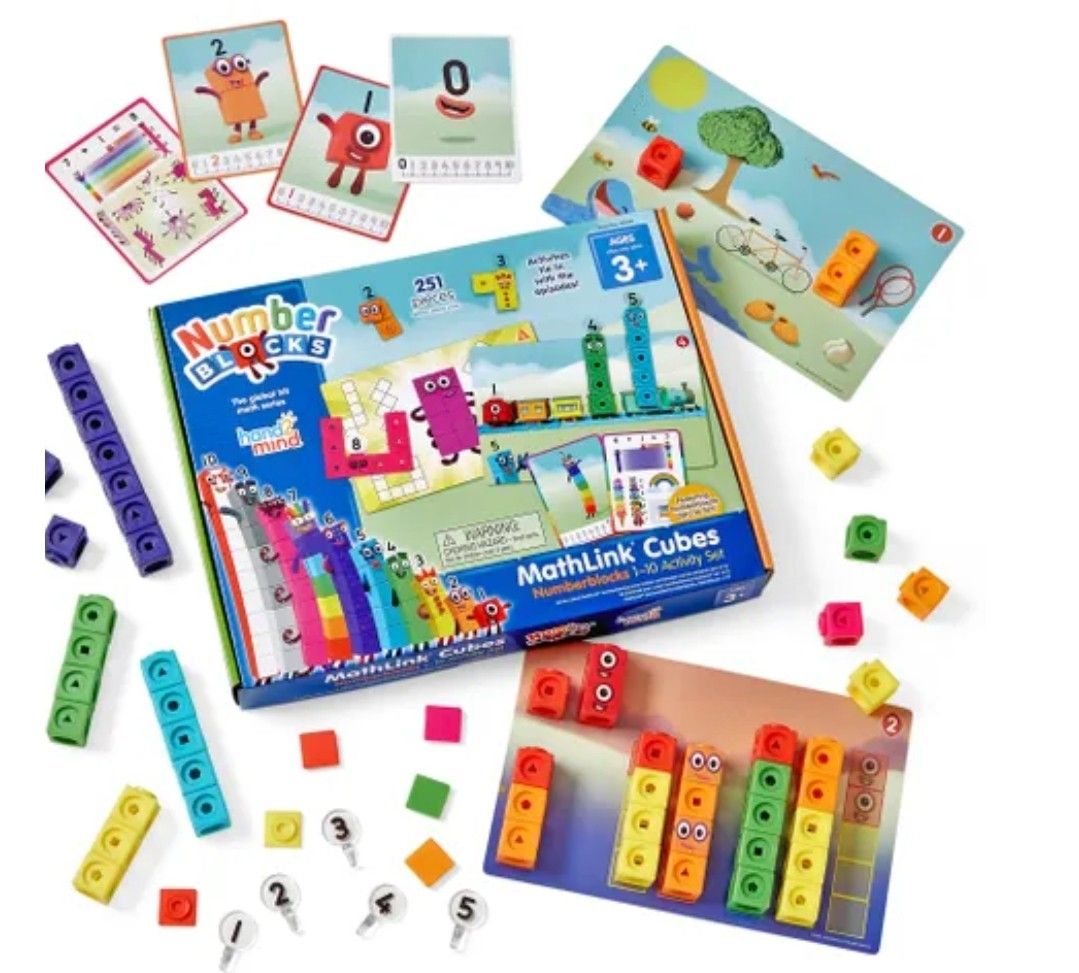 Numberblocks Mathlink Cubes Original Items (Category: Educational & Learning Toys) located in Quezon City. Submitted by magplace (Listing ID 1234237123, Image 3). Description: MATH learning fun for your budding genius! Numberblocks Mathlink Cubes 1-10 Activity Set All original items, purchased from the USA. Inclusions are shown in the photos above. MATH learning fun for your budding genius!.