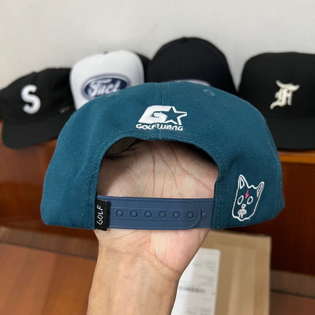 Odd Future Golf Wang Cursive Script Logo Cap Men s Fashion