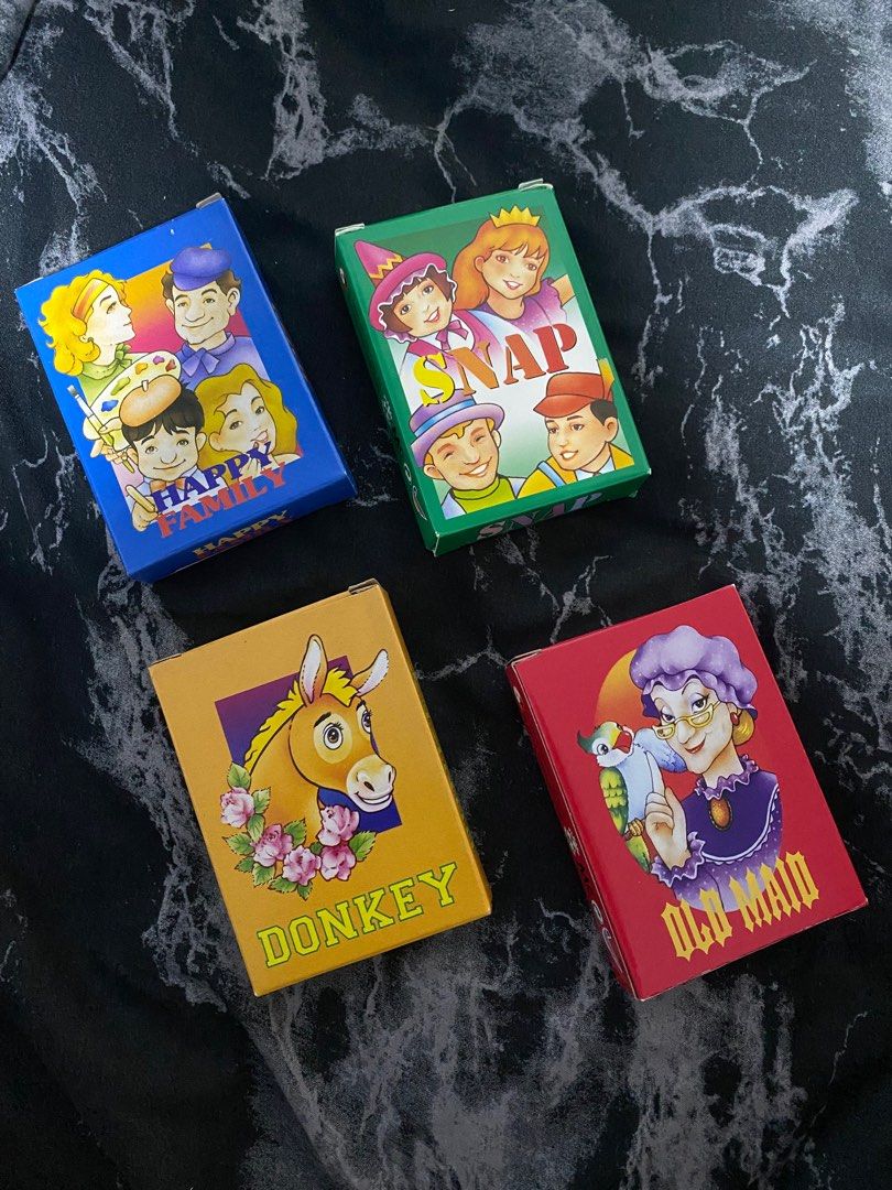 Old School Card Game, Hobbies & Toys, Toys & Games on Carousell