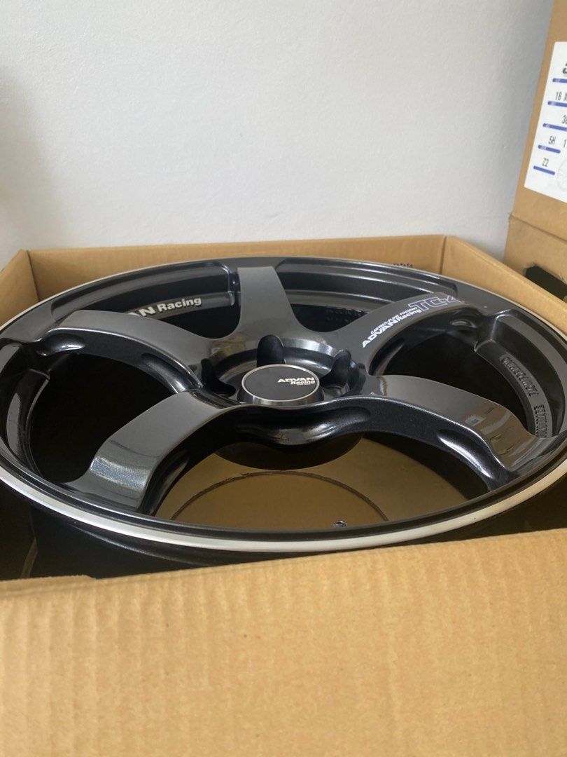 Original Advan Wheels TC4, Car Accessories, Tyres & Rims on Carousell