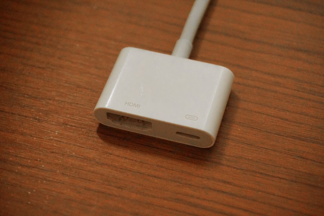Original Apple Lightning Digital AV Adapter, Lightning to HDMI Adapter