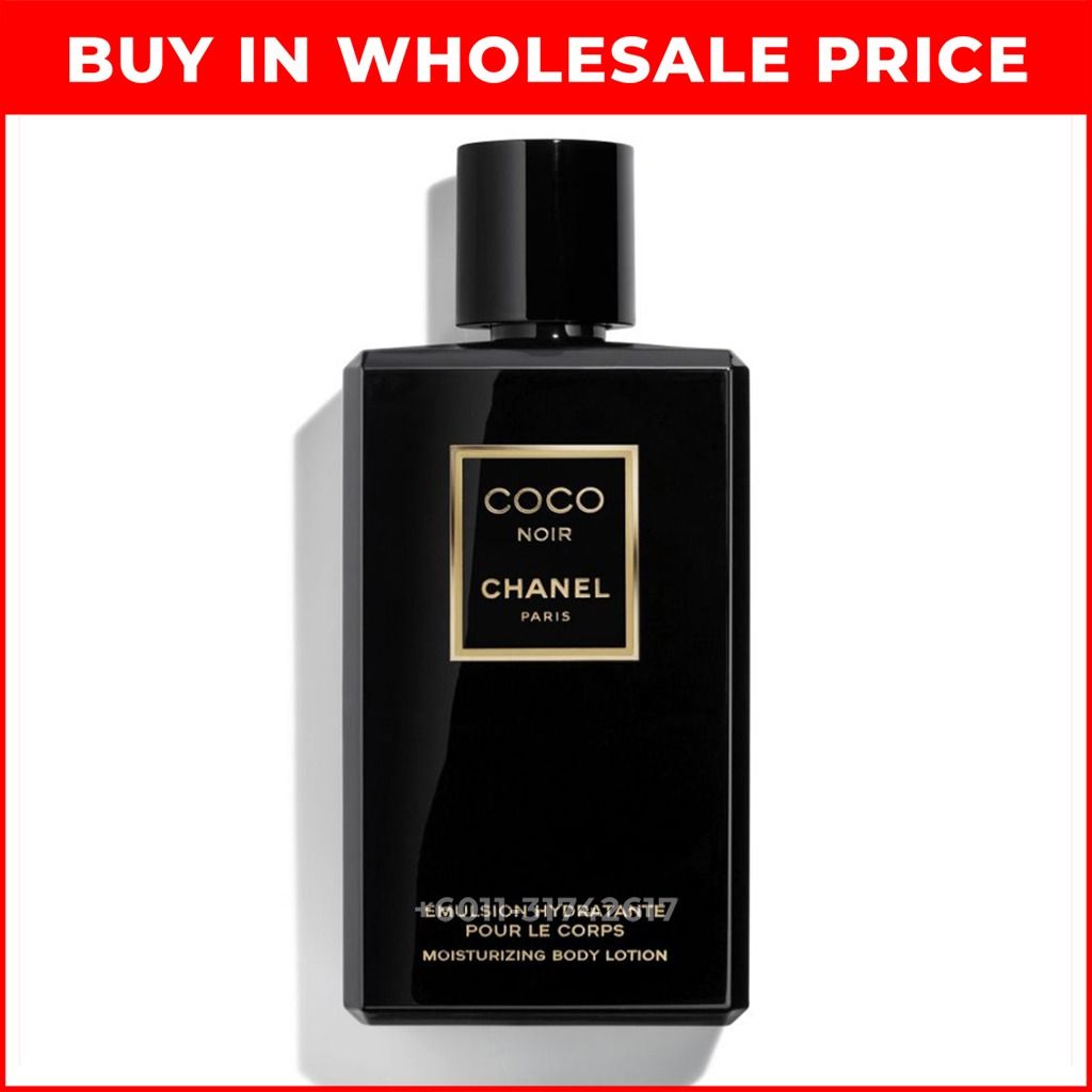 Chanel noir body lotion hot sale