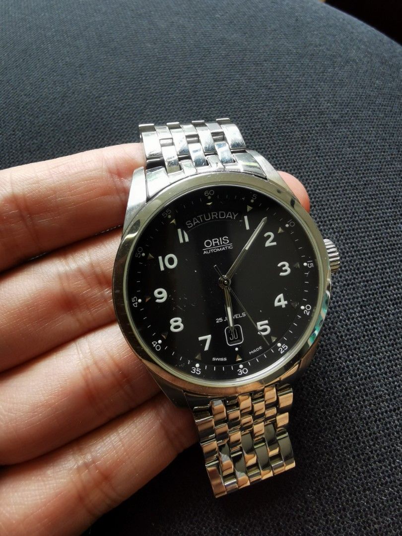 Oris Xxl classic day date automatic watch