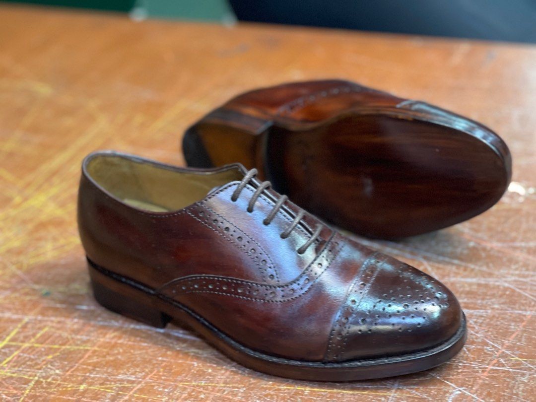 Brogues Oxford Full Brogues, Men's Fashion, Footwear, Dress Shoes on Carousell