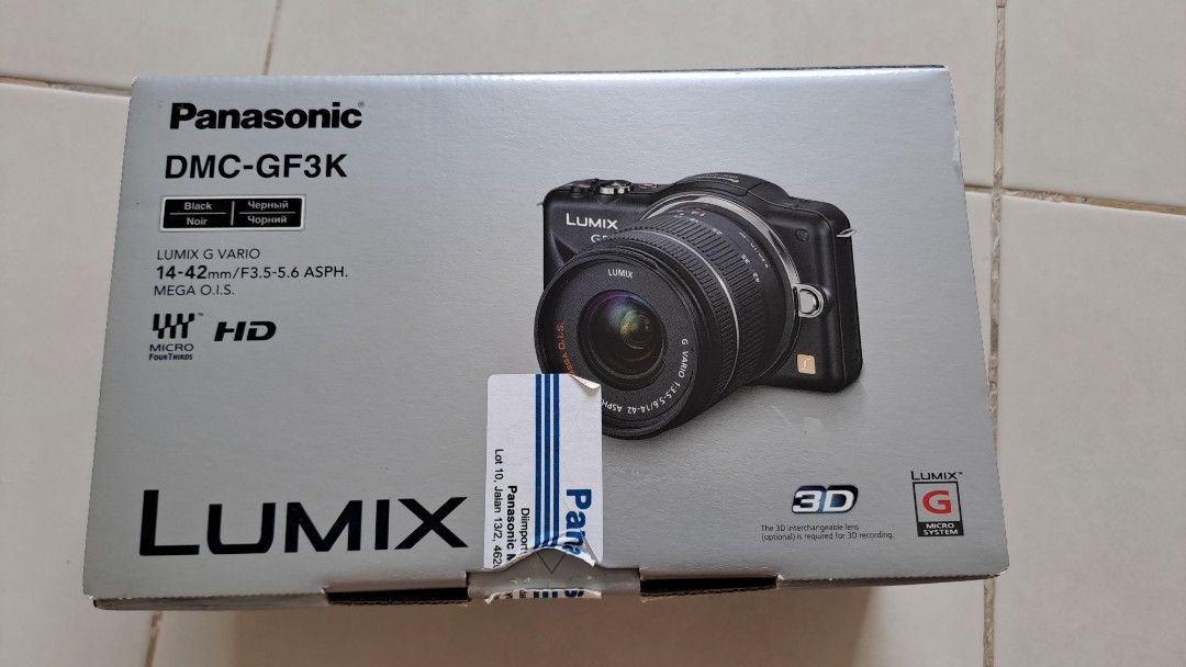 PANASONIC LUMIX DMC GF3K, Photography, Cameras on Carousell