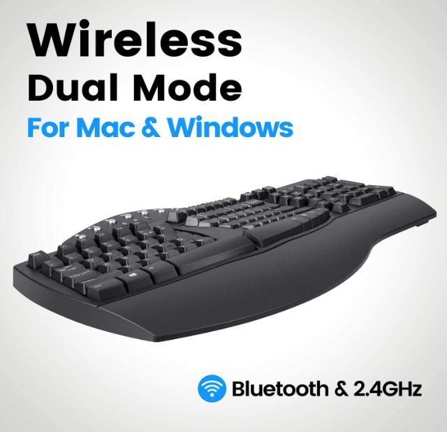 Perixx Periboard-612 Wireless Ergonomic Split Keyboard (Item Code 503) (Category: Computer Keyboard) located in Marikina City. Submitted by skowshop (Listing ID 1234229725, Image 2). Description: Brand Perixx Compatible Devices PC Connectivity Technology Bluetooth, RF Keyboard Description Ergonomic Recommended Uses For Product Office Special Feature Wrist Rest, Low-Profile Key, Integrated Stand Color Black Operating System Mac OS X, Windows 10 Nu