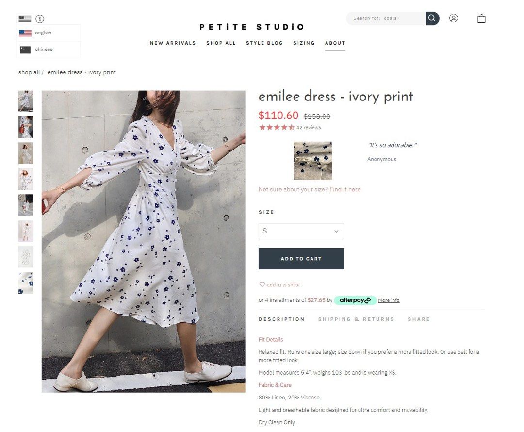 Petite studio dress new with tag, Women's Fashion, Dresses & Sets, Dresses  on Carousell