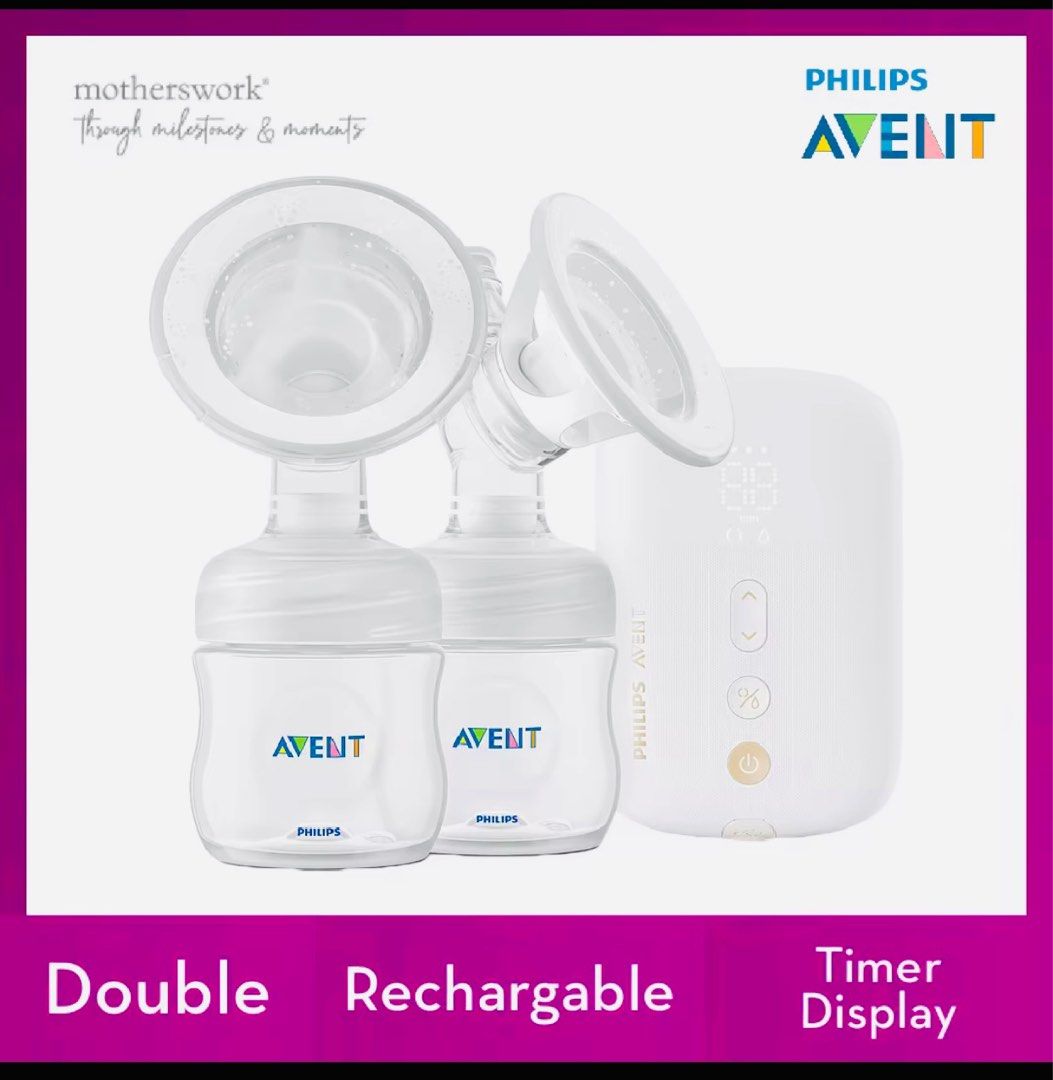 Philips Avent Double Electric breast pump , Babies & Kids, Nursing