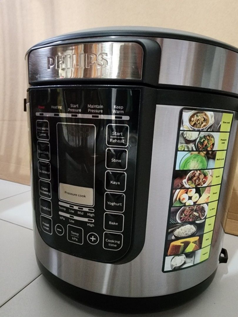 Philips Pressure AllinOne Cooker, XL 8L., TV & Home Appliances