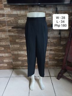 Plain Black Slacks