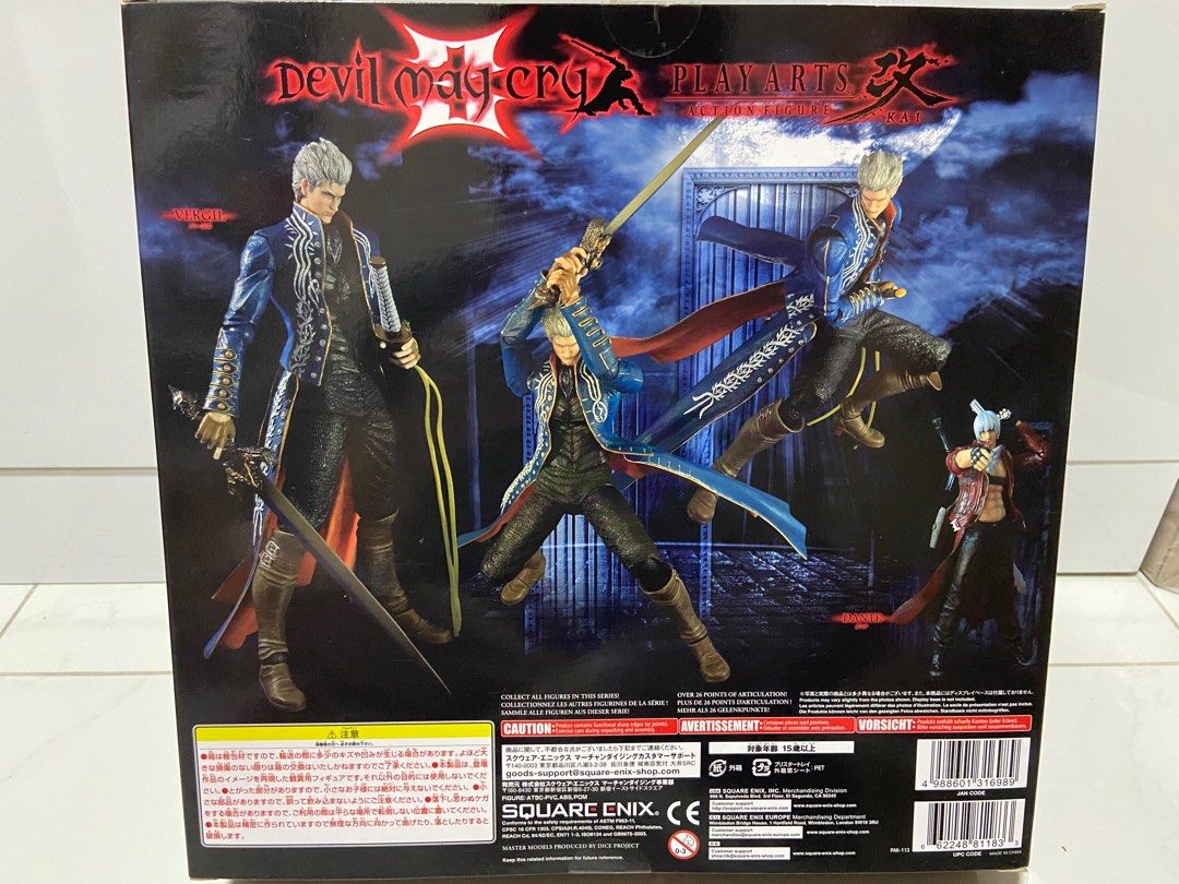 Figurine Play Arts Kai Devil May Cry - Dante - Capcom - Neuf