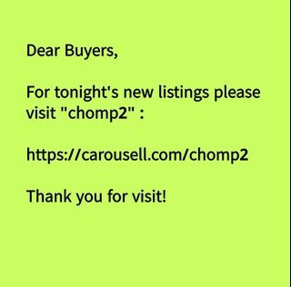 Please visit chomp2 for new listings..