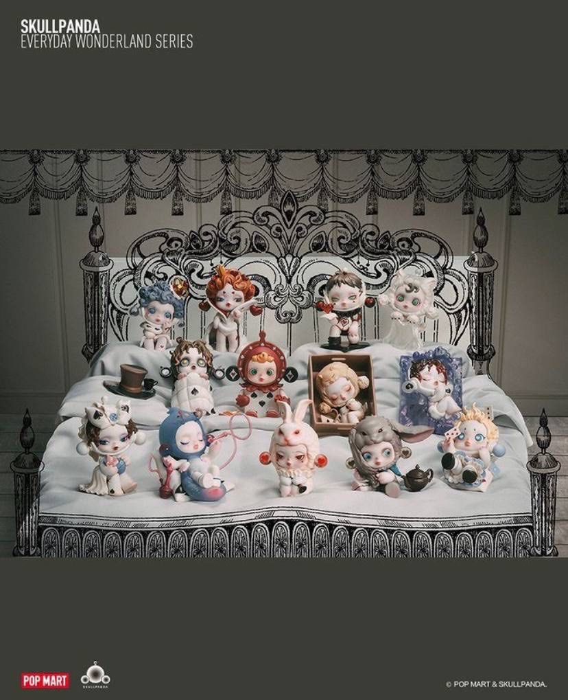 [PO] Skullpanda Alice in Wonderland POPMART, Hobbies & Toys, Toys