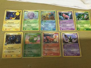 Pokemon trading cards(uncommon)