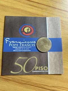 Pope John Paul Php 50 Commemorative Coin