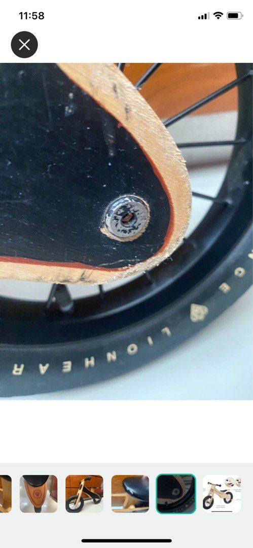 prince lionheart wooden balance bike