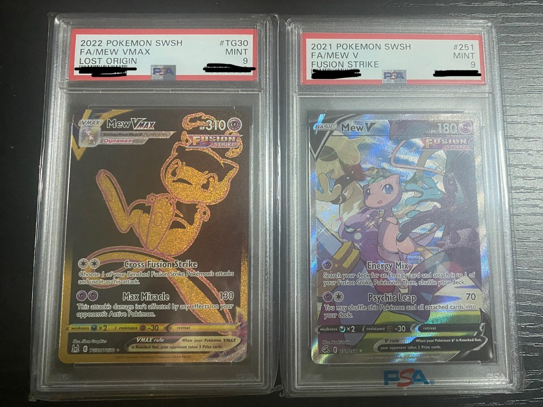 Mew VMAX CGC 9.5 114/264 - Pokemon Graded Cards » Fusion Strike - Graded  Power